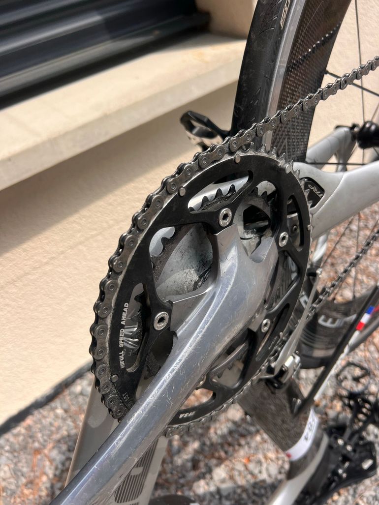 Used Planet X Custom Shimano Dura Ace Di2 2017 Road & Gravel, Light Gray — image 11 of 12