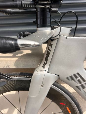 Used Planet X Custom Shimano Dura Ace Di2 2017 Road & Gravel, Light Gray — image 7 of 12