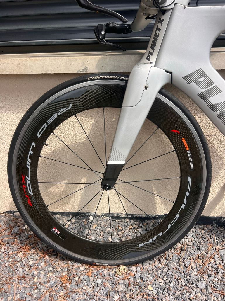 Used Planet X Custom Shimano Dura Ace Di2 2017 Road & Gravel, Light Gray — image 9 of 12