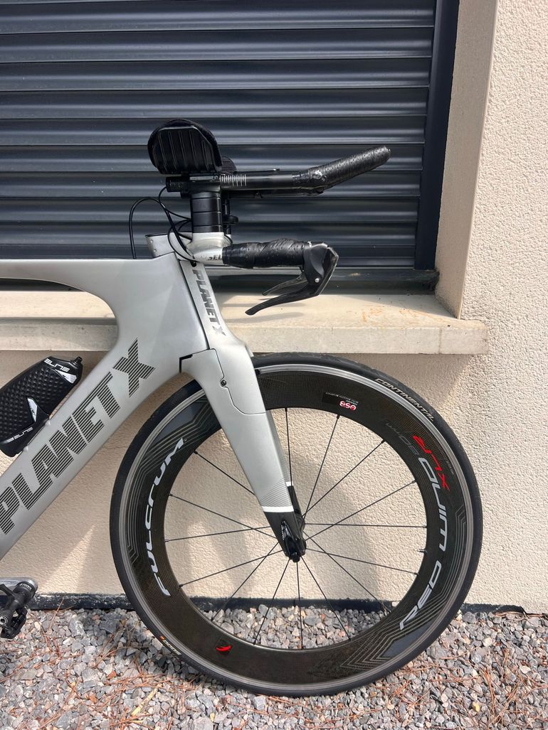 Used Planet X Custom Shimano Dura Ace Di2 2017 Road & Gravel, Light Gray — image 4 of 12