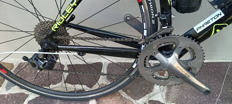 Ridley Custom Shimano 105 2011 Road & Gravel usato, Bianco — immagine 2 di 3