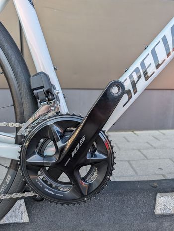 Gebrauchtes Specialized Roubaix SL8 Comp 2024 2024 Road & Gravel, Weiß — Bild 13 von 17