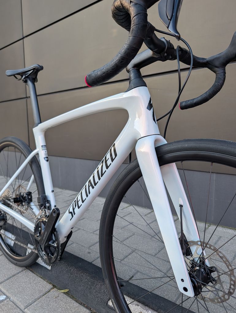 Gebrauchtes Specialized Roubaix SL8 Comp 2024 2024 Road & Gravel, Weiß — Bild 5 von 17