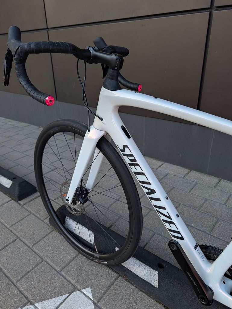 Gebrauchtes Specialized Roubaix SL8 Comp 2024 2024 Road & Gravel, Weiß — Bild 17 von 17