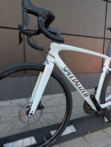 Used Specialized Roubaix SL8 Comp 2024 2024 Road & Gravel, White — image 8 of 17