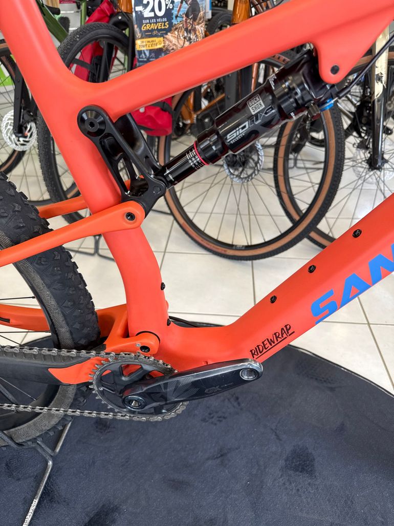 Brugt Santa Cruz Blur Sram X0 EAGLE AXS 2024 Mountainbike — billede 4 af 6