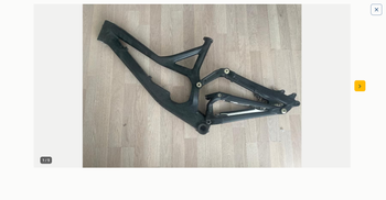 Specialized Demo 8 Frame 2014 Frameset 2014 MTB d'occasion