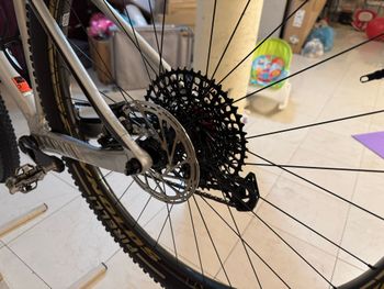 Used Canyon Exceed Sram Eagle Transmission X0 2024 Mountainbike, Light Gray — image 9 of 19