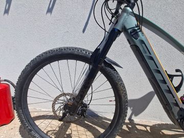Used Scott Genius SRAM NX 2019 Mountainbike, Blue — image 5 of 6