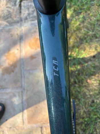 Giant Tcr advanced Shimano 105 Di2 2025 Road & Gravel usato, Verde — immagine 12 di 13