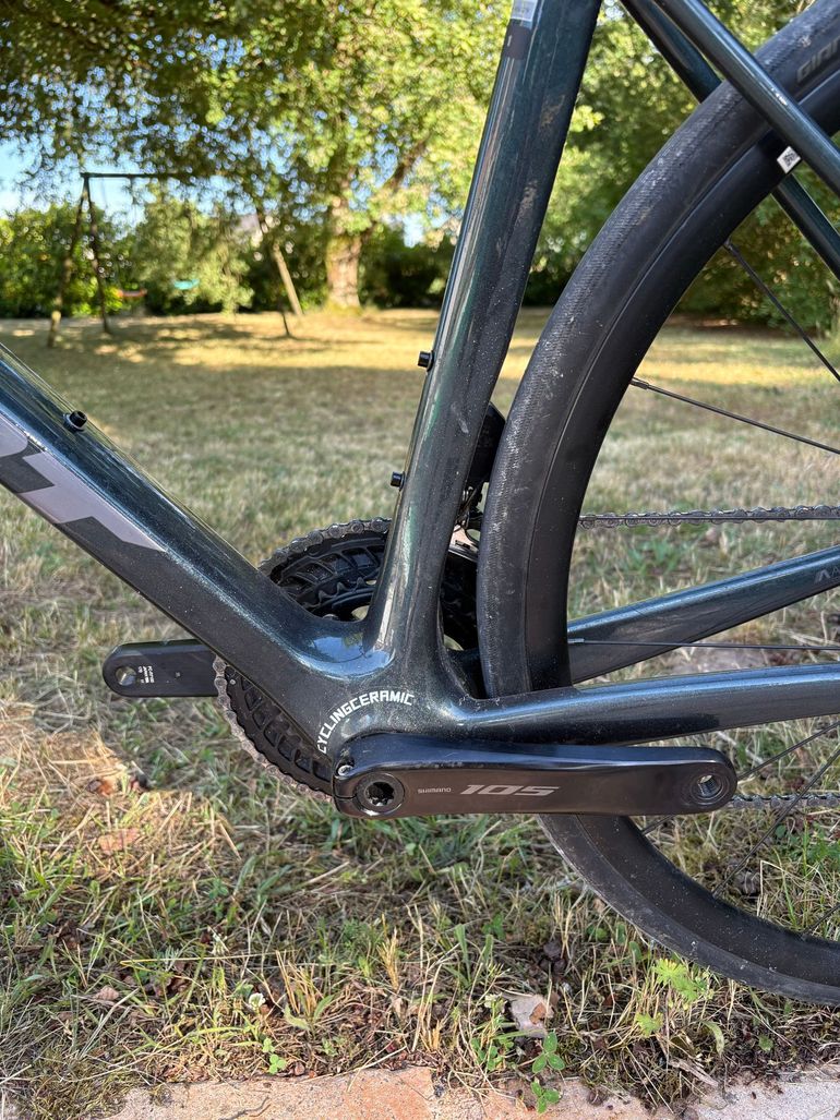 Giant Tcr advanced Shimano 105 Di2 2025 Road & Gravel usato, Verde — immagine 9 di 13