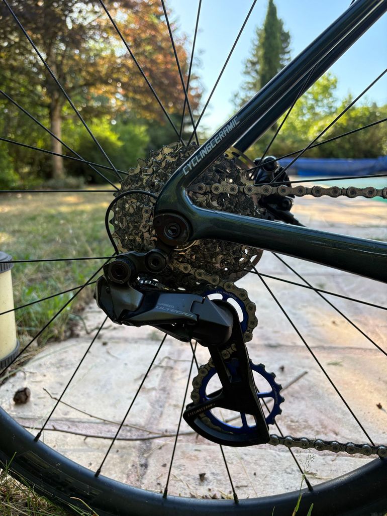 Giant Tcr advanced Shimano 105 Di2 2025 Road & Gravel usato, Verde — immagine 3 di 13