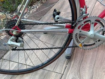 Gebrauchtes Andere Marke Custom Shimano 105 1990 Road & Gravel, Rot — Bild 3 von 6