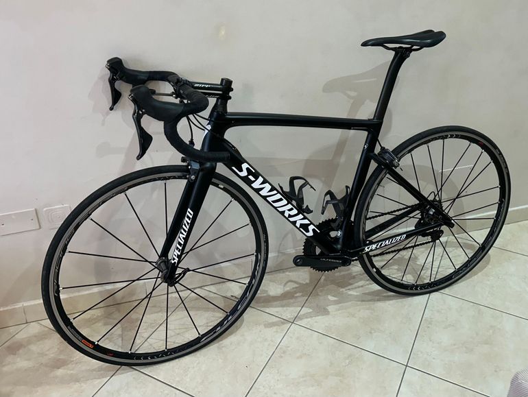 Gebrauchtes Specialized Tarmac Shimano Ultegra 2021 Road & Gravel, Schwarz — Bild 2 von 4