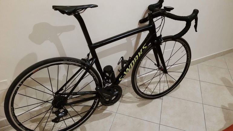 Gebrauchtes Specialized Tarmac Shimano Ultegra 2021 Road & Gravel, Schwarz — Bild 4 von 4