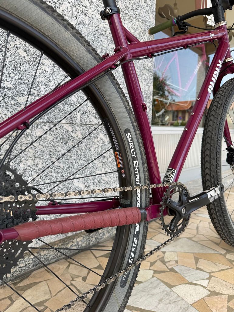 Used Surly Ogre Microshift AdventX 2025 Road & Gravel, Red — image 3 of 7