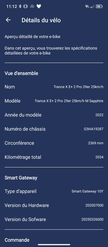 Gebrauchtes Giant Trance X E+ 2 2022 2022 Mountainbike, Blau, 29 — Bild 12 von 13