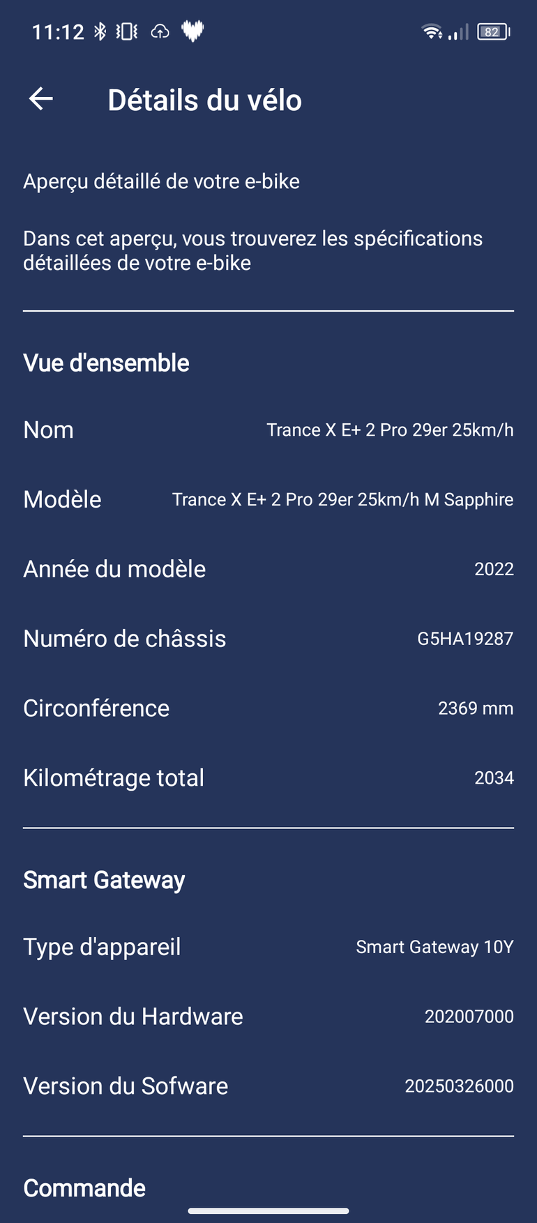 Gebrauchtes Giant Trance X E+ 2 2022 2022 Mountainbike, Blau, 29 — Bild 12 von 13