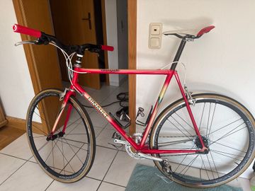 Used Hinault Custom Campagnolo Chorus 1990 Road & Gravel, Red — image 2 of 21
