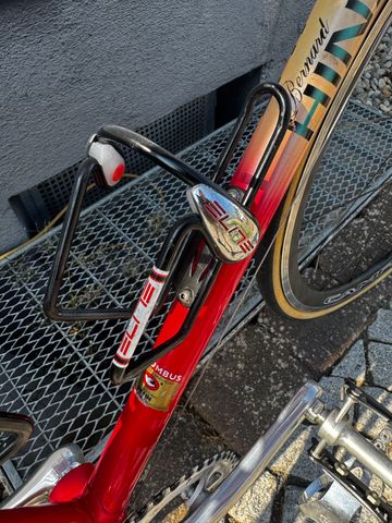Used Hinault Custom Campagnolo Chorus 1990 Road & Gravel, Red — image 9 of 21