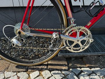 Used Hinault Custom Campagnolo Chorus 1990 Road & Gravel, Red — image 3 of 21