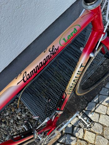 Used Hinault Custom Campagnolo Chorus 1990 Road & Gravel, Red — image 11 of 21