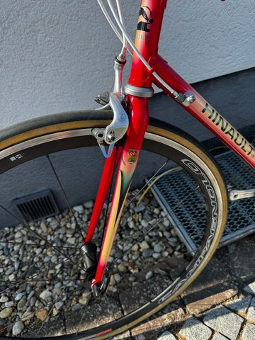 Used Hinault Custom Campagnolo Chorus 1990 Road & Gravel, Red — image 6 of 21