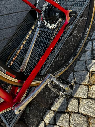 Used Hinault Custom Campagnolo Chorus 1990 Road & Gravel, Red — image 5 of 21