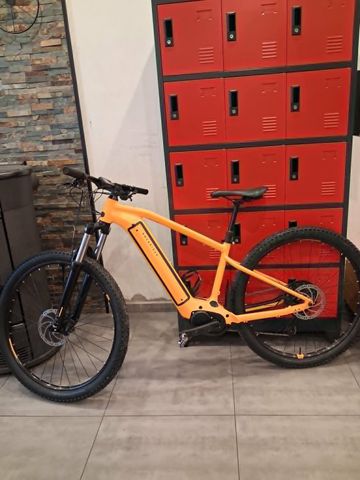 Gebrauchtes ROCKRIDER E-Mountainbike Hardtail 29 Zoll E-Expl 520 blau 2025 2025 MTB