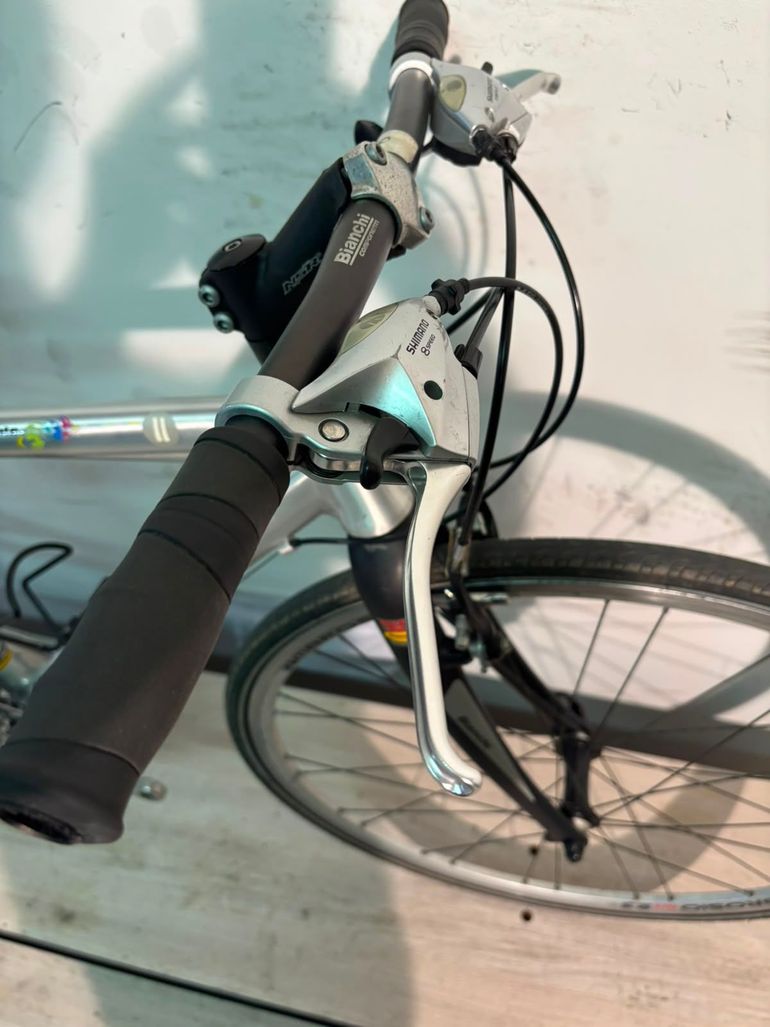 Bianchi Camaleonte 2013 Urban usato, Grigio chiaro — immagine 5 di 10
