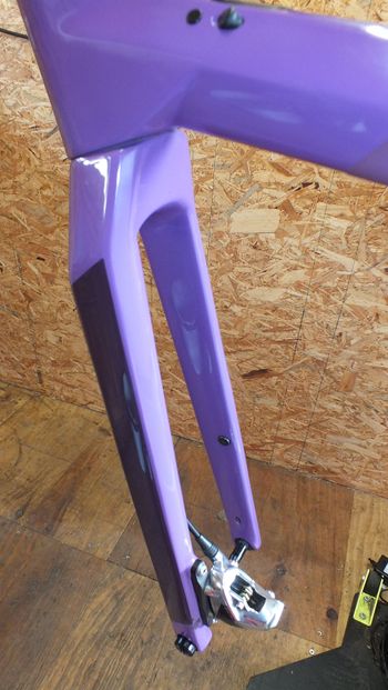 Used BMC URS 01 ONE 2021 Frameset 2021 Road & Gravel, Purple — image 8 of 11
