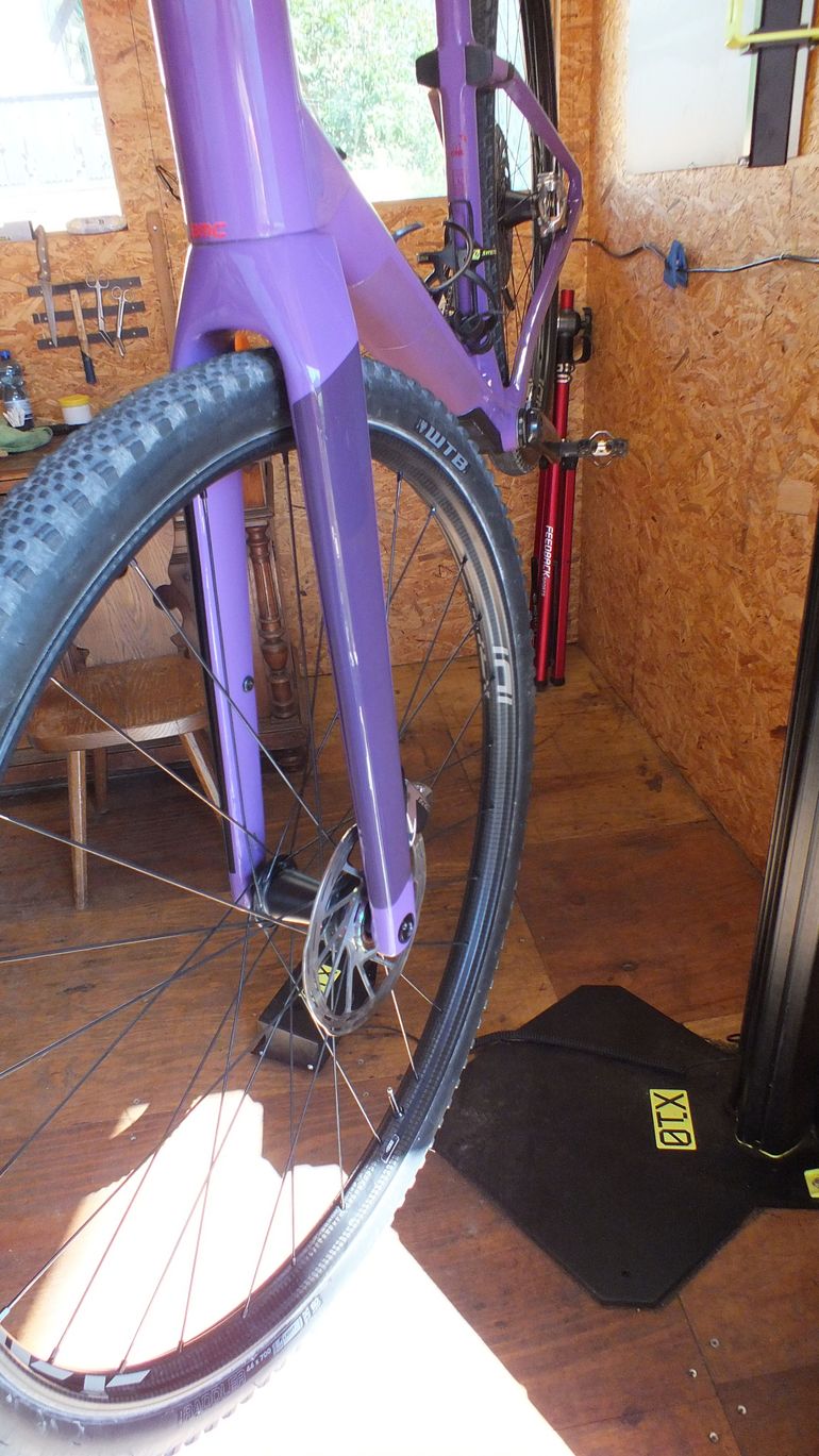 Gebrauchtes BMC URS 01 ONE 2021 Frameset 2021 Road & Gravel, Violett — Bild 3 von 11