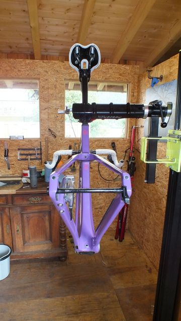 Used BMC URS 01 ONE 2021 Frameset 2021 Road & Gravel, Purple — image 6 of 12