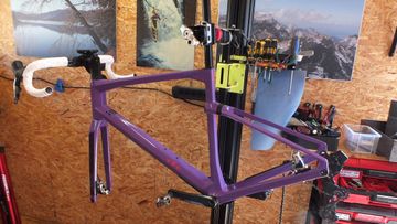 Used BMC URS 01 ONE 2021 Frameset 2021 Road & Gravel, Purple — image 3 of 12