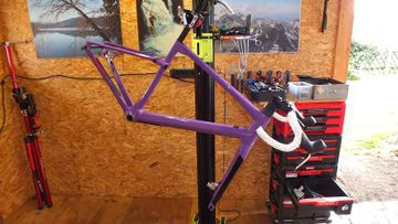 Used BMC URS 01 ONE 2021 Frameset 2021 Road & Gravel, Purple — image 2 of 12