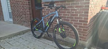 Used DECATHLON Custom Microshift 2022 Mountainbike, Blue — image 4 of 8