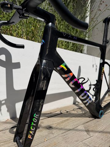 Used Factor OSTRO VAM 2023 Frameset 2023 Road & Gravel, Black — image 6 of 14