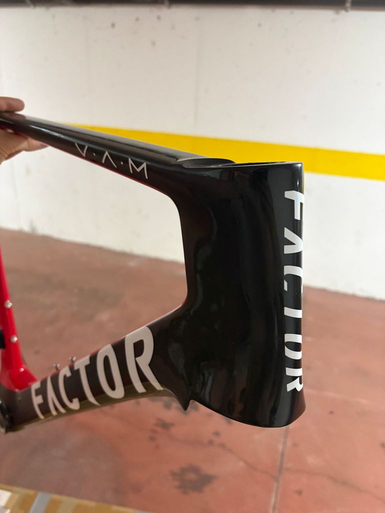 Gebrauchtes Factor Ostro Frameset 2024 Road & Gravel, Schwarz — Bild 3 von 10