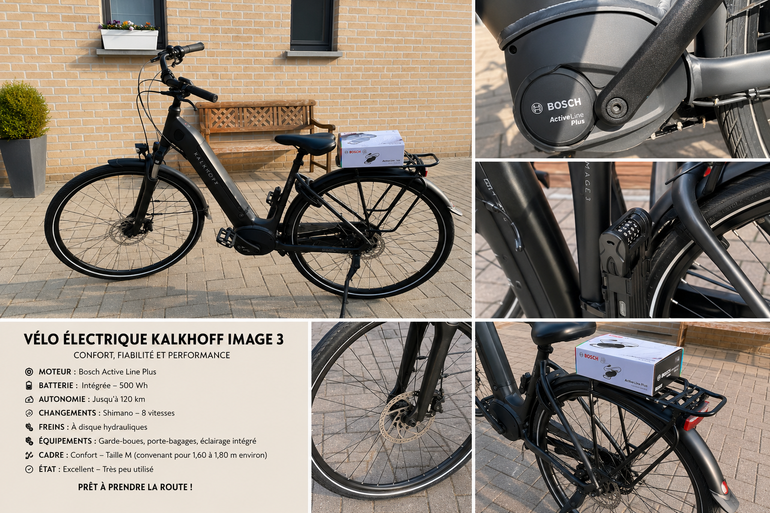 Used Kalkhoff Image 2021 2021 Urban, Black — image 2 of 4
