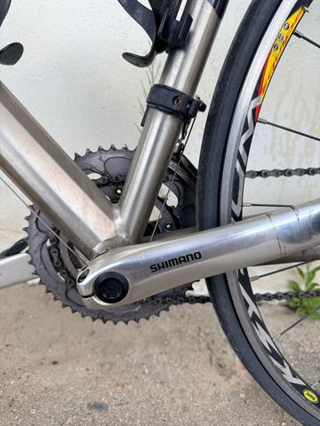 Used Nevi Custom Shimano Dura Ace 2004 Road & Gravel, Light Gray — image 6 of 13