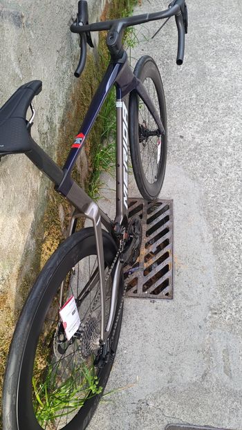 Gebrauchtes Merida Reacto Shimano Dura Ace Di2 2027 Road & Gravel, Hellgrau — Bild 5 von 6