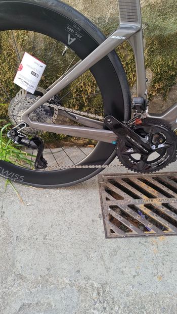 Gebrauchtes Merida Reacto Shimano Dura Ace Di2 2027 Road & Gravel, Hellgrau — Bild 3 von 6