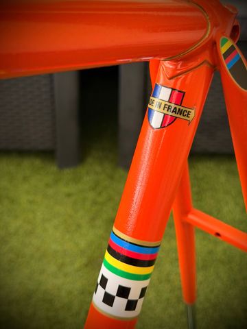 Used Peugeot Custom Frameset 1980 Road & Gravel, Orange — image 3 of 7