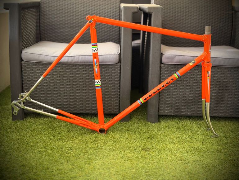 Gebrauchtes Peugeot Custom Frameset 1980 Road & Gravel, Orange — Bild 5 von 7