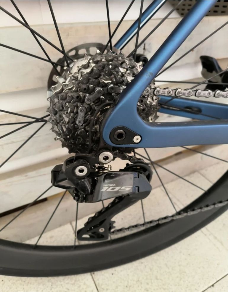 Gebrauchtes Conor WRC Shimano 105 Di2 2023 Road & Gravel, Blau — Bild 3 von 9