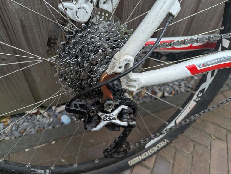 Used CUBE Ltd Shimano Deore XT 2012 Mountainbike, White — image 3 of 13