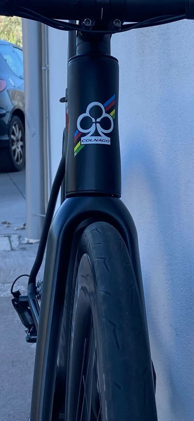 Gebrauchtes Colnago V3-rs Campagnolo Super Record EPS 2023 Road & Gravel, Schwarz — Bild 7 von 9