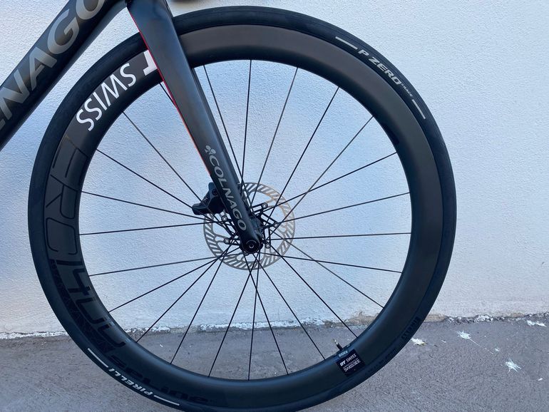 Gebrauchtes Colnago V3-rs Campagnolo Super Record EPS 2023 Road & Gravel, Schwarz — Bild 3 von 9