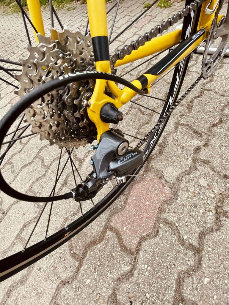 Used Carraro Custom Shimano Claris 2004 Road & Gravel, Orange — image 10 of 11