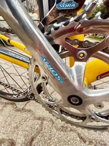 Used Carraro Custom Shimano Claris 2004 Road & Gravel, Orange — image 9 of 11
